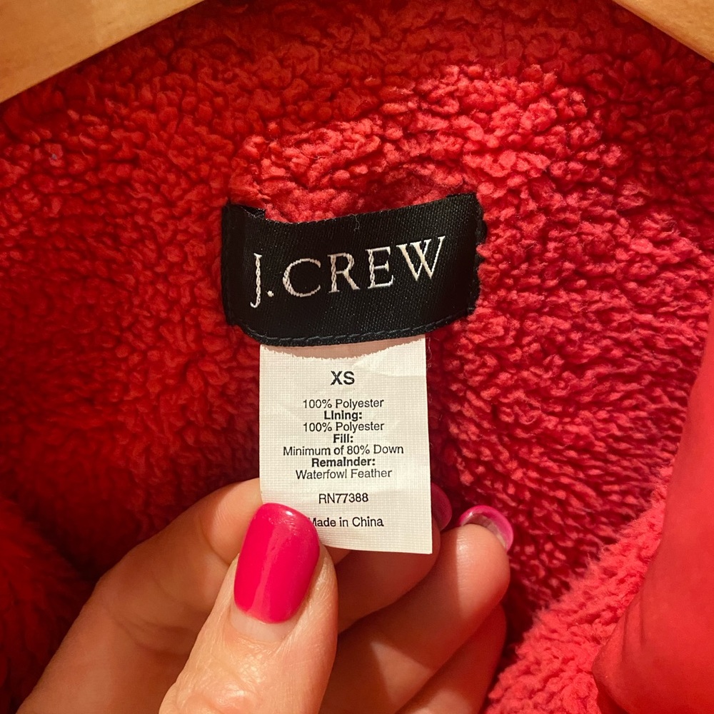 J. Crew Down Vest